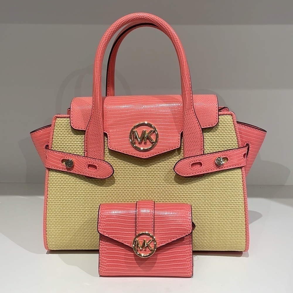 2pc 💕 Michael Kors set matching bag satchel wallet